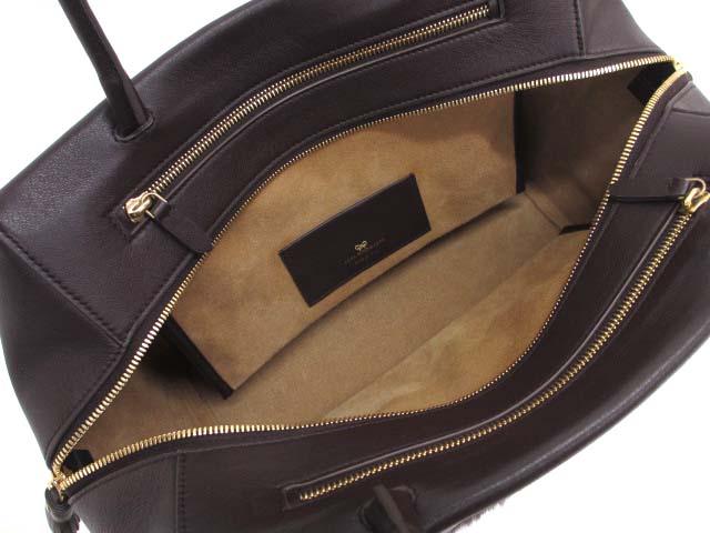 【中古】アニヤハインドマーチ ANYA HINDMARCH 24AW シートン トップハンドル トートバッグ シアリング レディース_8