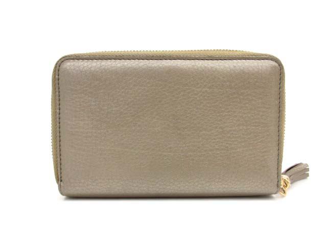 美品 グッチ 351486 ソーホー ミディアムウォレット 二つ折り財布 中古】グッチ GUCCI 351486 ソーホー ミディアムウォレット 二つ折り