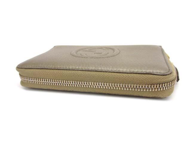 美品 グッチ 351486 ソーホー ミディアムウォレット 二つ折り財布 中古】グッチ GUCCI 351486 ソーホー ミディアムウォレット 二