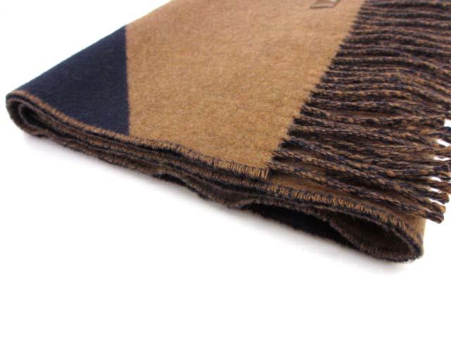 中古】エルメス HERMES 20AW カザック シェブロン カシミヤ ストール