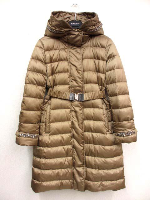 美品 マックスマーラ 'S MAX MARA リバーシブル ダウンコート 36 中古】Sマックスマーラ 'S Max Mara リバーシブル ダウンコート