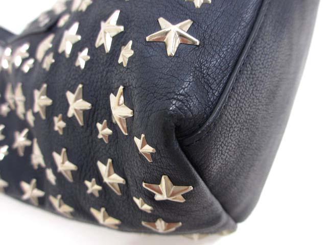 ジミーチュウ JIMMY CHOO トートバッグ SASHA サシャ S ブラック