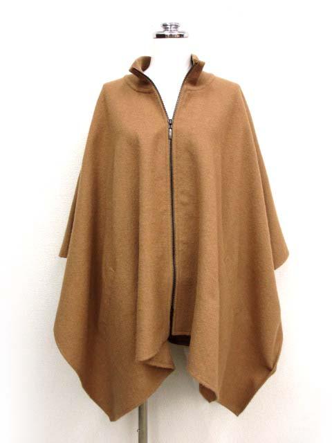 中古】WEEKEND Max Mara アルパカ100％ キャメル ポンチョ ケープ