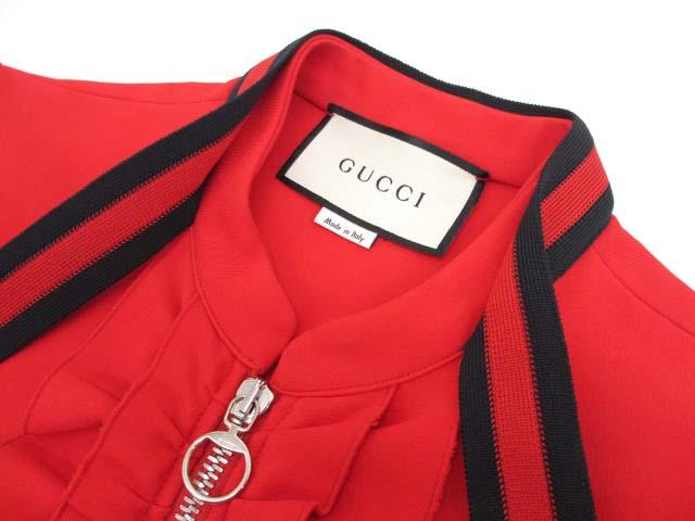 中古】グッチ GUCCI 457032 シェリーライン ジャージードレス