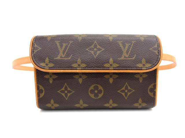 【中古】ルイヴィトン LOUIS VUITTON M51855 モノグラム ポシェット フロランティーヌ ウエストポーチ  レディース