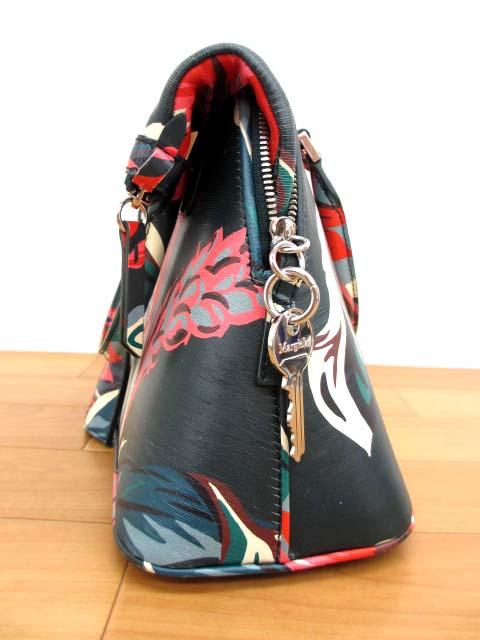 【中古】メゾンマルジェラ 11 Maison Margiela 11  5AC ミニタペストリーバック S35WG0226 2way ショルダーバッグ 花柄 レディース_4