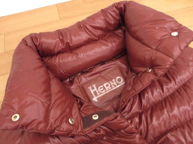 【中古】ヘルノ HERNO PI0043D ソフィア ダウンジャケット 40 スタンドカラー レディース_3