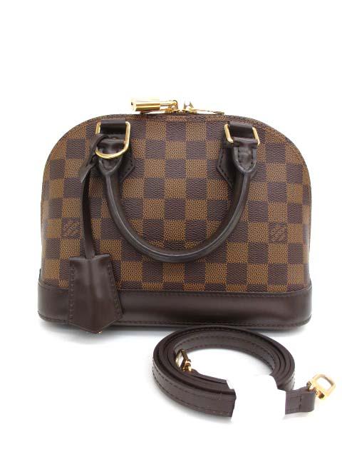 【中古】ルイヴィトン LOUIS VUITTON N41221 ダミエ アルマBB 2way ショルダーバッグ ハンドバッグ レディース