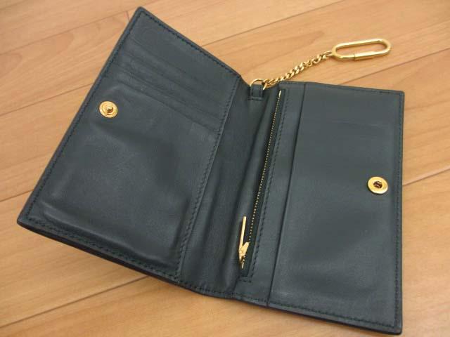 【中古】セリーヌ CELINE コイン＆カードパースオンチェーン フレーム カードケース レディース_5