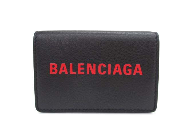 【中古】バレンシアガ BALENCIAGA 505055 エブリデイ ミニウォレット 三つ折り財布 メンズ レディース