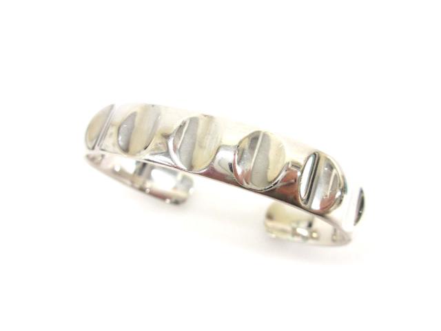 【中古】ティファニー TIFFANY &amp; CO. パロマ・グルーヴ Ag925 ワイドカフ バングル ブレスレット メンズ レディース