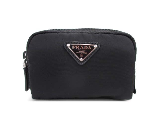 【中古】プラダ PRADA 1NA339 リナイロン Re-Nylon ポーチ レディース