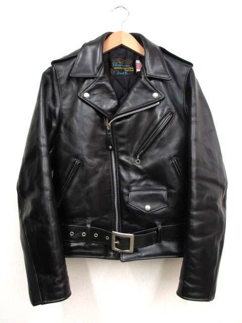 【中古】ショット SCHOTT 613H ワンスター ライダースジャケット 32 ホースハイド メンズ
