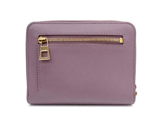 【中古】ロエベ LOEWE ノット コンパクト ジップウォレット 二つ折り財布 CEM1CWZX01　 レディース_1