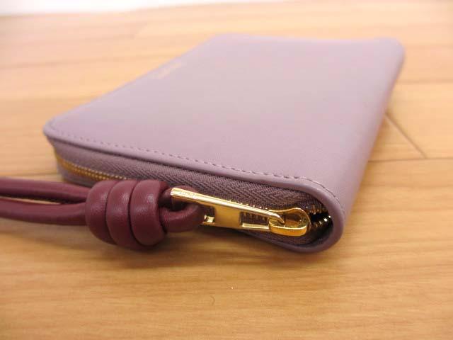【中古】ロエベ LOEWE ノット コンパクト ジップウォレット 二つ折り財布 CEM1CWZX01　 レディース_2