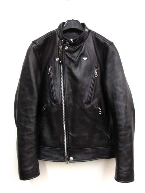 【中古】ショット SCHOTT DOUBLE BREAST RIDERS Sサイズ 782-3250085 ライダースジャケット ラムレザー 2024-25AW メンズ