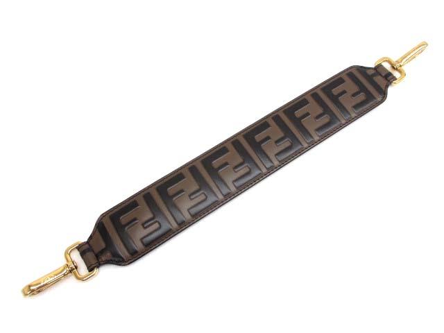【中古】フェンディ FENDI 8AV105 ストラップユー ミニ ズッカ柄 Mini Strap You レディース