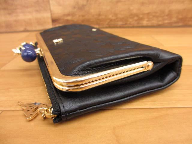 【中古】アナスイ ANNA SUI プレイングキャット がま口ファスナー 長財布 レディース_2
