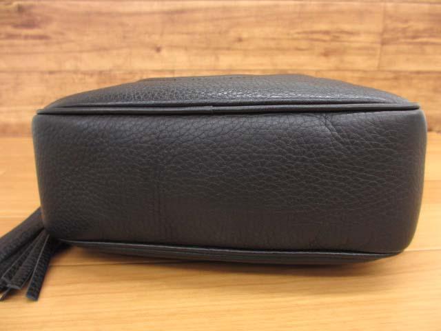 【中古】グッチ GUCCI 308364 ソーホー スモー ルディスコ ショルダーバッグ カメラバッグ インターロッキングG_4