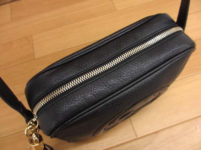 【中古】グッチ GUCCI 308364 ソーホー スモー ルディスコ ショルダーバッグ カメラバッグ インターロッキングG_5