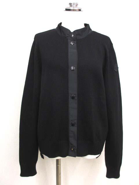【中古】モンクレール MONCLER 22AW ナイロン切替ウール カーディガン S H20939B00007 レディース