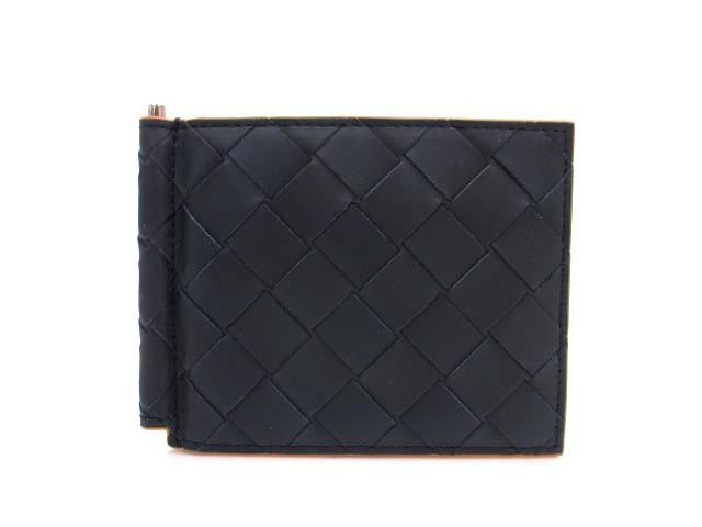 【中古】ボッテガヴェネタ BOTTEGA VENETA 749404 イントレチャート マネークリップ メンズ