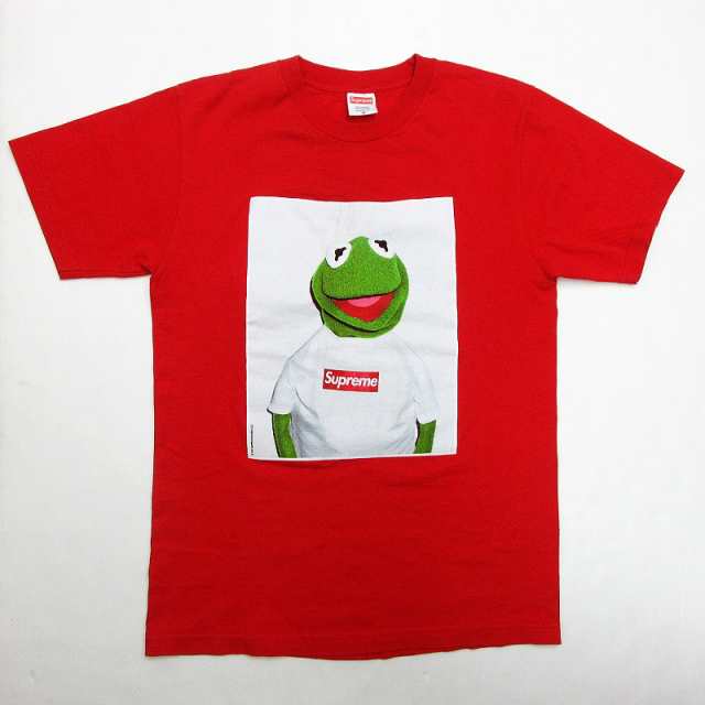 中古 シュプリーム Supreme 08ss Kermit The Frog Tee カーミット フォト Tシャツ M 赤 レッド系 セサミストリートの通販はau Pay マーケット ブランド古着のベクトル