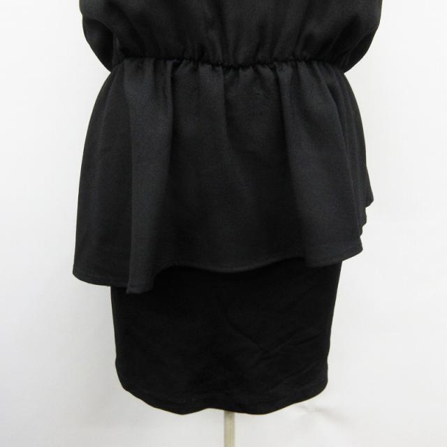 中古 エゴイスト Egoist ワンピース チュニック ミニ丈 Uネック 無地 M相当 黒 ブラック系 21 レディースの通販はau Pay マーケット ブランド古着のベクトル