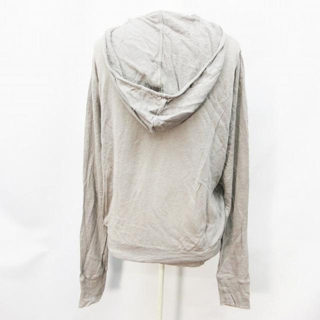 中古 マジェスティック Majestic パーカー フーディー 長袖 ジップアップ 薄手 2 M相当 灰色 グレー レディースの通販はau Pay マーケット ブランド古着のベクトル