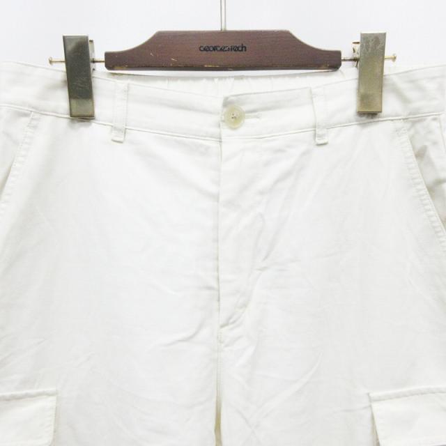 中古 ユニクロ Uniqlo カーゴ ジョガー パンツ ロング ジップフライ ウエストゴム L 白 オフホワイト系 レディースの通販はau Pay マーケット ブランド古着のベクトル