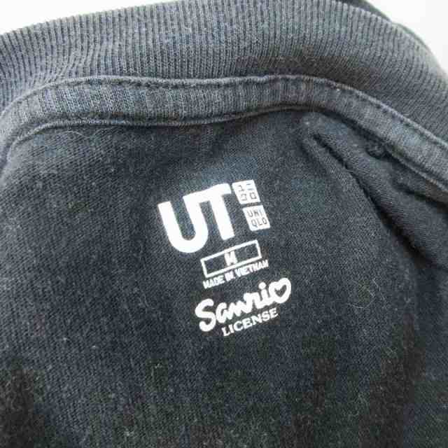 中古 ユニクロ Uniqlo 241 Ut Sanrio サンリオ ハローキティ ぐでたま Tシャツ カットソー 半袖 丸首 M 黒の通販はau Pay マーケット ブランド古着のベクトル