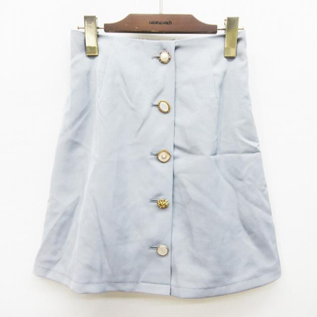 中古 未使用品 ワンアフター アナザー ナイスクラップ One After Another Nice Claup スカート 膝丈 F M相当 青の通販はau Pay マーケット ブランド古着のベクトル
