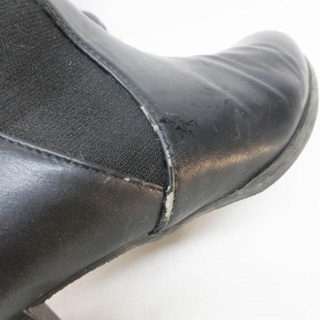 中古 ハッシュアッシュ Hushush サイドゴア ブーツ 靴 シューズ ショート フェイクレザー M 約23 23 5cm相当 黒の通販はau Pay マーケット ブランド古着のベクトル