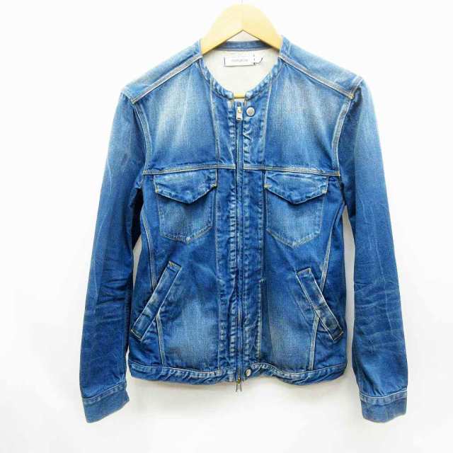 中古 ノンネイティブ Tracker Blouson Jkt デニム ジャケット ノーカラー ジージャン 1 S相当 日本製 Nn J2709の通販はau Pay マーケット ブランド古着のベクトル 中古 ノンネイティブ Tracker Blouson Jkt デニム ジャケット ノーカラー ジージャン 1 S相当 日本製 Nn J2709の通販はau Pay マーケット ブランド古着のベクトル