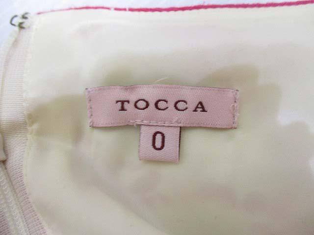 中古 トッカ Tocca 七分袖 花柄 ワンピース 0 ピンク ひざ丈 ストレッチ 裏地付き レディースの通販はau Pay マーケット ブランド古着のベクトル