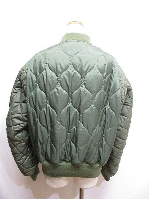 中古 スライ Sly リバーシブル フライト ジャケット ブルゾン 1 カーキ Ma1 Ma 1 アウター 中綿 レディースの通販はau Pay マーケット ブランド古着のベクトル