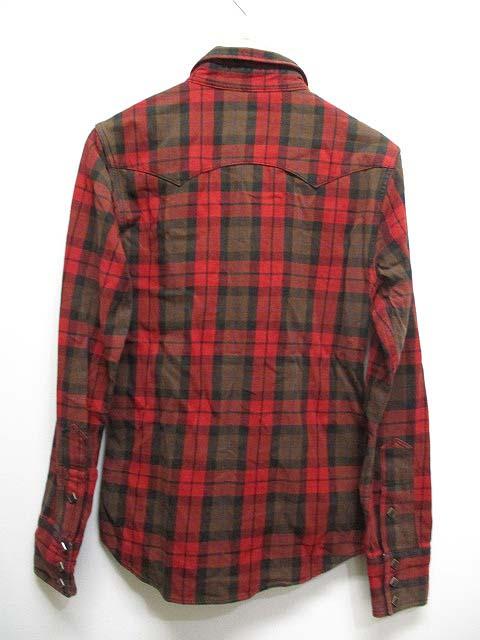 中古 エーケーエム Akm X Lee チェック柄 長袖 ウエスタン ワーク シャツ 厚手 S 赤 メンズの通販はau Pay マーケット ブランド古着のベクトル