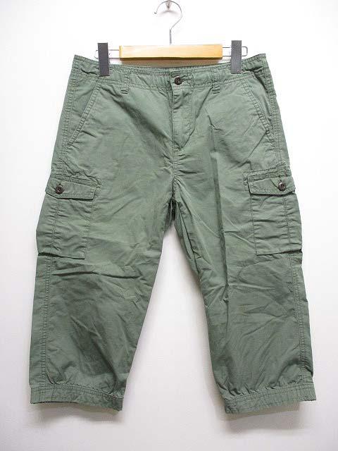 中古 ユニクロ Uniqlo クロップド カーゴ パンツ S カーキ ジッパーフライ 薄手 レディースの通販はau Pay マーケット ブランド古着のベクトル
