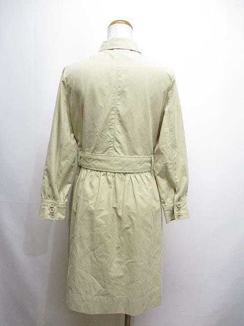 中古 オンザカウチ On The Couch 薄手 ステンカラー コート リボンベルト M ベージュ スプリングコート レディースの通販はau Pay マーケット ブランド古着のベクトル