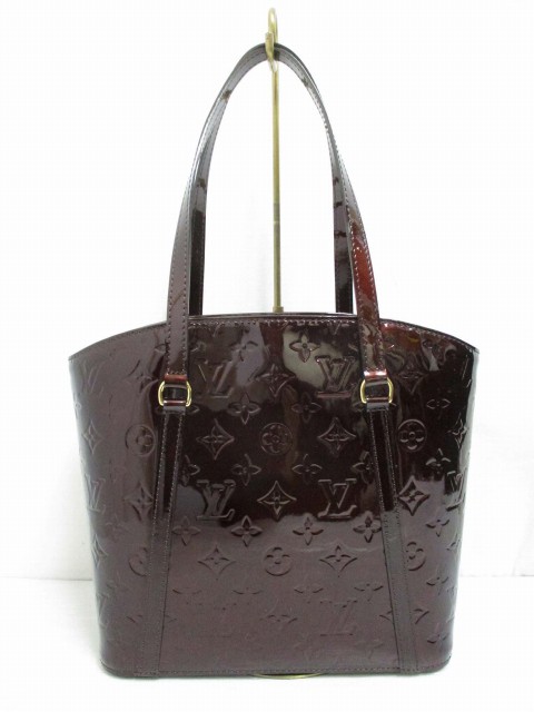 【中古】ルイヴィトン LOUIS VUITTON 美品 モノグラム ヴェルニ アヴァロン MM M91567 トート バッグ アマラント｜au PAY  マーケット