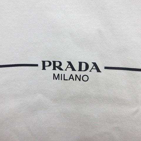 中古】未使用品 プラダ PRADA UJN656 ロゴ ライン プリント 半袖 T ...