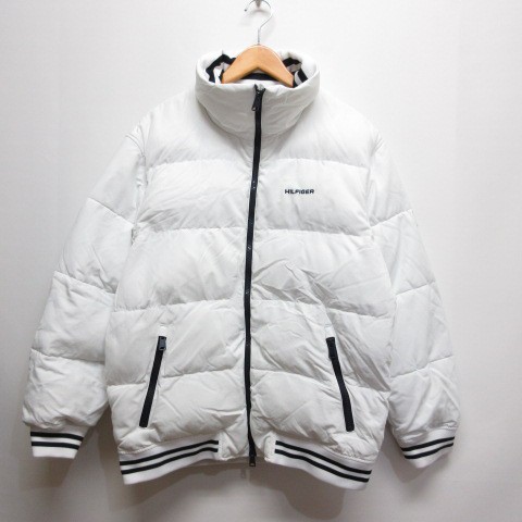 中古】トミーヒルフィガー TOMMY HILFIGER 美品 ナイロン 中綿