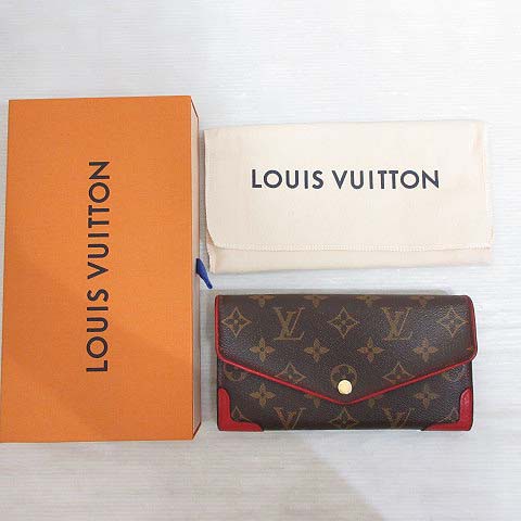 中古】ルイヴィトン LOUIS VUITTON モノグラム ポルトフォイユ サラ