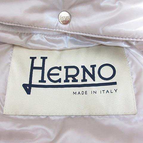 中古】ヘルノ HERNO 極美品 カシミヤ コート 2WAY 中綿ライナー