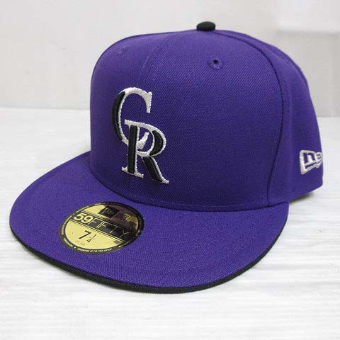 中古】未使用品 ニューエラ 59FIFTY 5950 MLB コロラド ロッキーズ ...