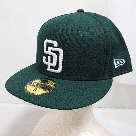 中古】未使用品 ニューエラ NEW ERA 59FIFTY MLB サンディエゴ