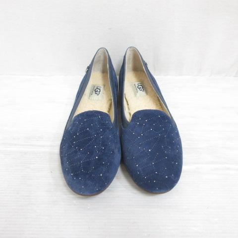 【中古】未使用 アグ オーストラリア UGG ベントリー コンステレーション フラット シューズ スリッポン 23.5cm 紺の通販は 【中古】未使用 アグ オーストラリア UGG ベントリー コンステレーション フラット シューズ スリッポン 23.5cm 紺の通販は