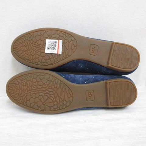 【中古】未使用 アグ オーストラリア UGG ベントリー コンステレーション フラット シューズ スリッポン 23.5cm 紺の通販は 【中古】未使用 アグ オーストラリア UGG ベントリー コンステレーション フラット シューズ スリッポン 23.5cm 紺の通販は