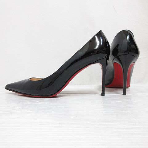 【中古】クリスチャンルブタン KATE 85 ケイト パンプス 36 23cm ブラック 黒 ポインテッドトゥ シューズ ☆AA★ 中古】クリスチャンルブタン KATE 85 ケイト パンプス 36 23cm