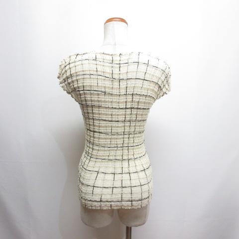 【ISSEI MIYAKE me】イッセイミヤケ ミー フレンチスリーブ イッセイミヤケ me ISSEY MIYAKE フレンチスリーブ me by ISSEY